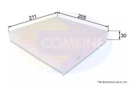 EKF306 Comline Фільтр салону COMLINE купить