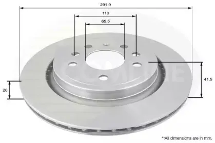Тормозной диск COMLINE купить