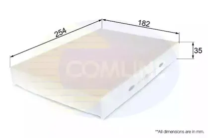 Фильтр, воздух во внутренном пространстве COMLINE купить