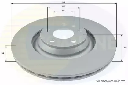 Тормозной диск COMLINE купить