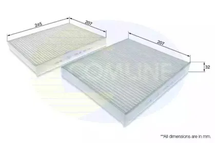 Фильтр, воздух во внутренном пространстве COMLINE купить