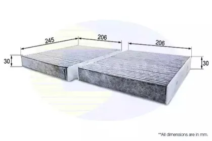 EKF320A Comline Фільтр салону COMLINE купить