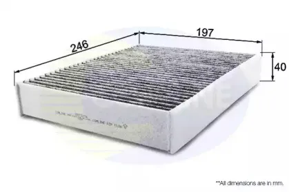 EKF323A Comline Фільтр салону COMLINE купить