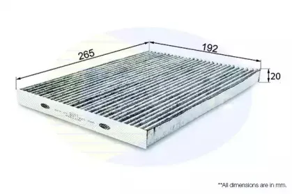 Фильтр, воздух во внутренном пространстве COMLINE купить