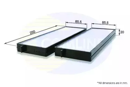 Фильтр, воздух во внутренном пространстве COMLINE купить