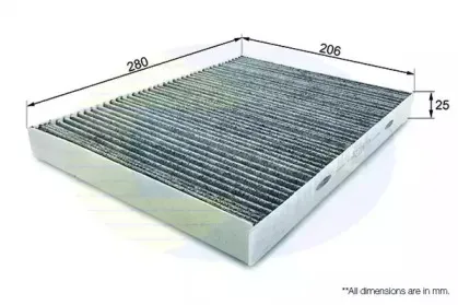 Фильтр, воздух во внутренном пространстве COMLINE купить