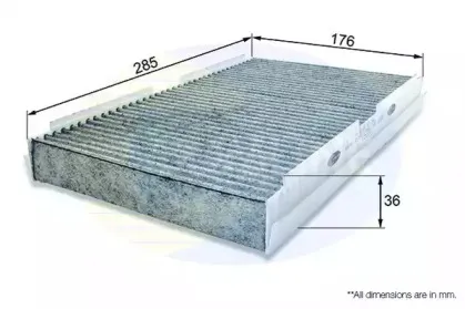 EKF117A Comline Фільтр салону COMLINE купить