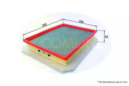 EAF552 Comline - Фільтр повітря ( аналогWA9403/LX1926 ) COMLINE купить