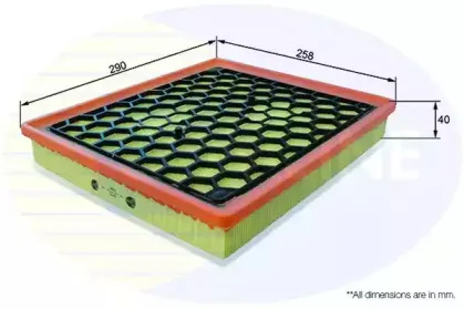 EAF766 Comline - Фільтр повітря ( аналогWA9605/LX2683 ) COMLINE купить