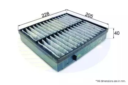 EKF347A Comline Фільтр салону COMLINE купить