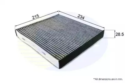 Фильтр, воздух во внутренном пространстве COMLINE купить