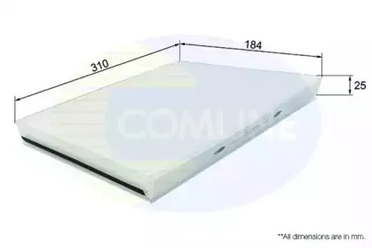 Фильтр, воздух во внутренном пространстве COMLINE купить