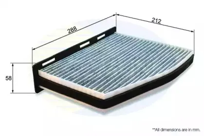 Фильтр, воздух во внутренном пространстве COMLINE купить