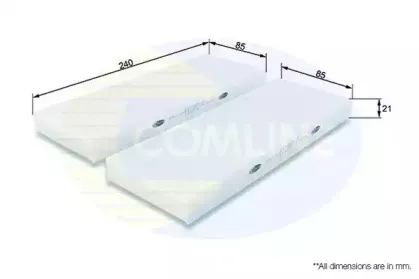 Фильтр, воздух во внутренном пространстве COMLINE купить