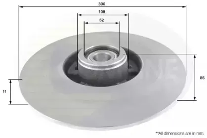 Тормозной диск COMLINE купить