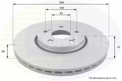 Тормозной диск COMLINE купить
