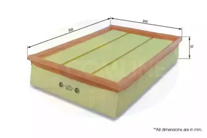 Воздушный фильтр COMLINE купить