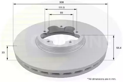 Тормозной диск COMLINE купить