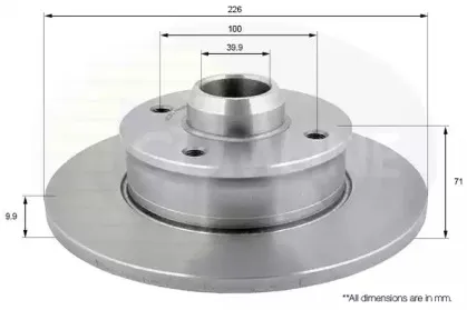 Тормозной диск COMLINE купить