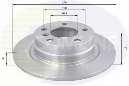 Тормозной диск COMLINE купить