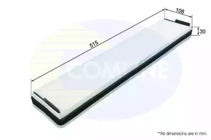 Фильтр, воздух во внутренном пространстве COMLINE купить