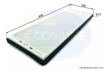 EKF130 Comline Фільтр салону COMLINE купить