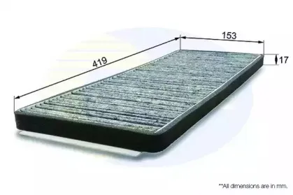 Фильтр, воздух во внутренном пространстве COMLINE купить