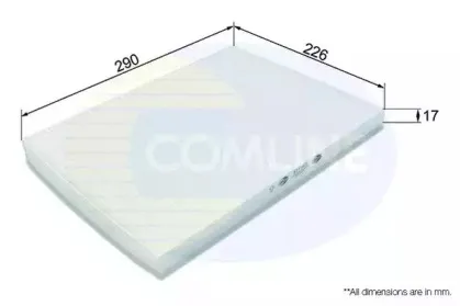 Фильтр, воздух во внутренном пространстве COMLINE купить