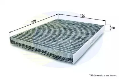 Фильтр, воздух во внутренном пространстве COMLINE купить