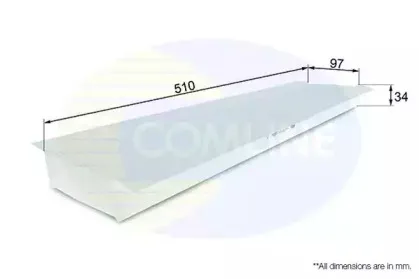 Фильтр, воздух во внутренном пространстве COMLINE купить