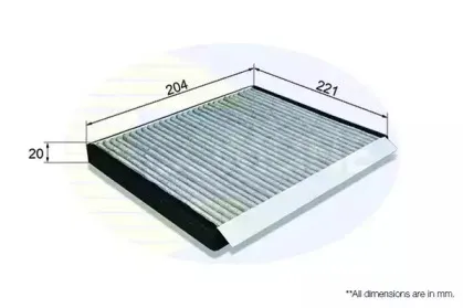 Фильтр, воздух во внутренном пространстве COMLINE купить