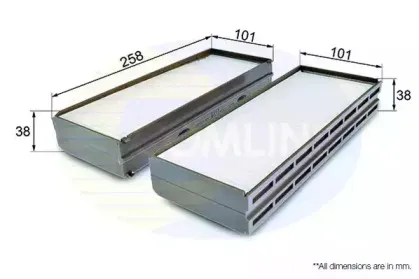 Фильтр, воздух во внутренном пространстве COMLINE купить