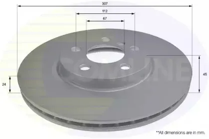 Тормозной диск COMLINE купить