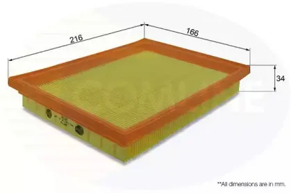 EAF418 Comline - Фільтр повітря (аналог WA6706) COMLINE купить