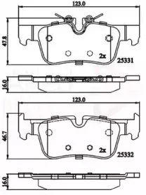 Комплект тормозных колодок, дисковый тормоз COMLINE купить