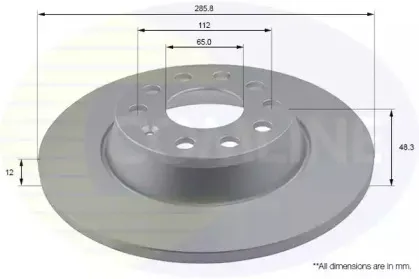 Тормозной диск COMLINE купить