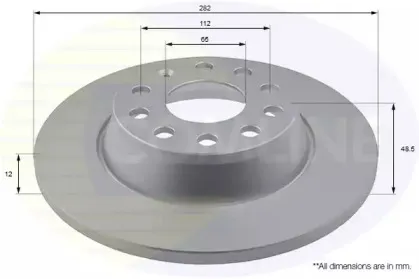 Тормозной диск COMLINE купить