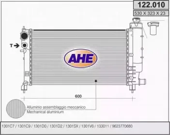 Радиатор, охлаждение двигателя AHE купить