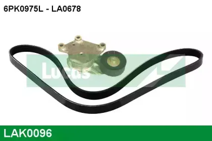 Поликлиновой ременный комплект LUCAS ENGINE DRIVE купить