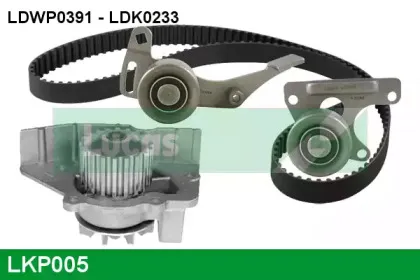 Водяной насос + комплект зубчатого ремня LUCAS ENGINE DRIVE купить
