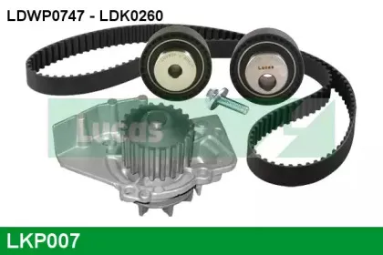 Водяной насос + комплект зубчатого ремня LUCAS ENGINE DRIVE купить