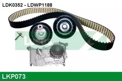 Водяной насос + комплект зубчатого ремня LUCAS ENGINE DRIVE купить