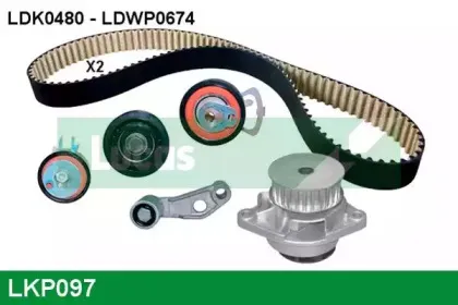 Водяной насос + комплект зубчатого ремня LUCAS ENGINE DRIVE купить