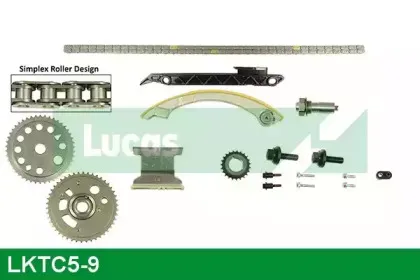 Комплект цели привода распредвала LUCAS ENGINE DRIVE купить