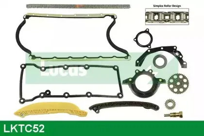 Комплект цели привода распредвала LUCAS ENGINE DRIVE купить