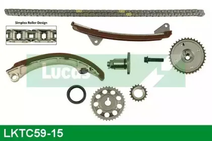 Комплект цели привода распредвала LUCAS ENGINE DRIVE купить