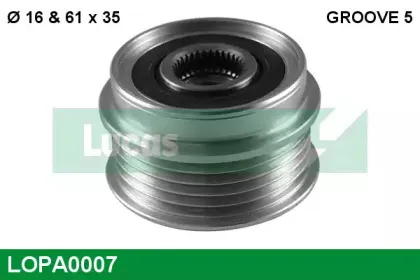 Механизм свободного хода генератора LUCAS ENGINE DRIVE купить