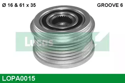 Механизм свободного хода генератора LUCAS ENGINE DRIVE купить