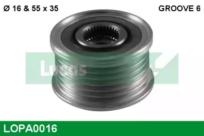 Механизм свободного хода генератора LUCAS ENGINE DRIVE купить