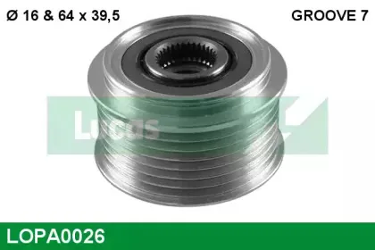 Механизм свободного хода генератора LUCAS ENGINE DRIVE купить